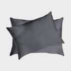 Hello Pill-Oh Satin Pillowslips Charcoal