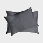 Hello Pill-Oh Satin Pillowslips Charcoal