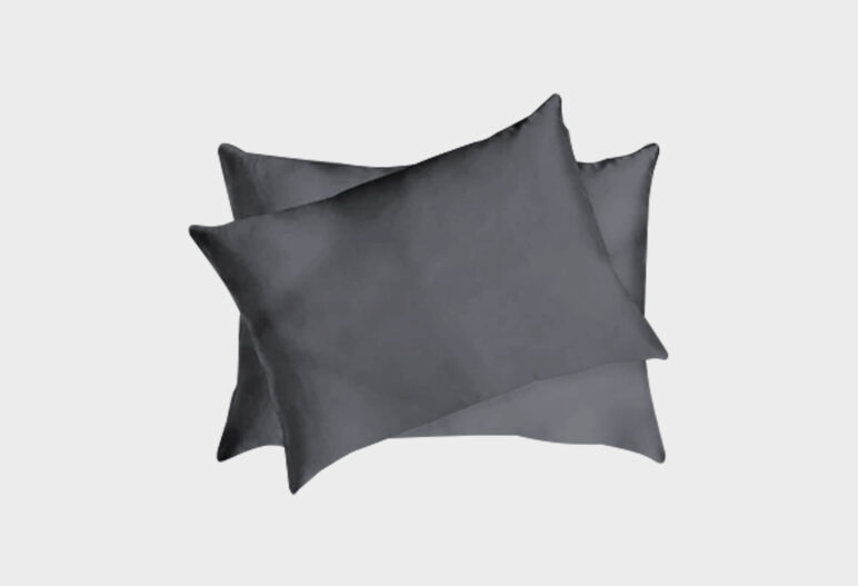 Hello Pill-Oh Satin Pillowslips Charcoal