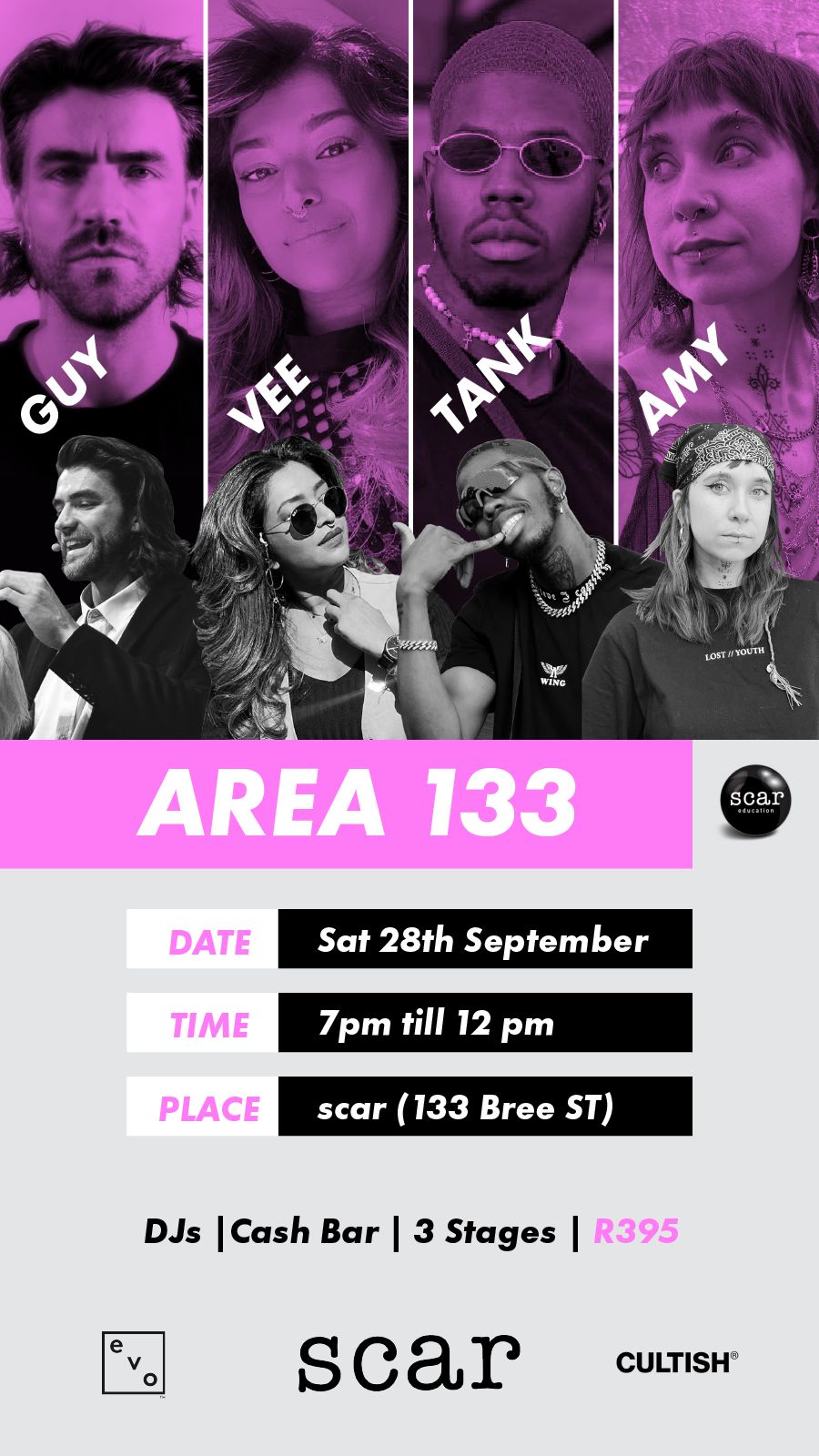 AREA 133 at scar