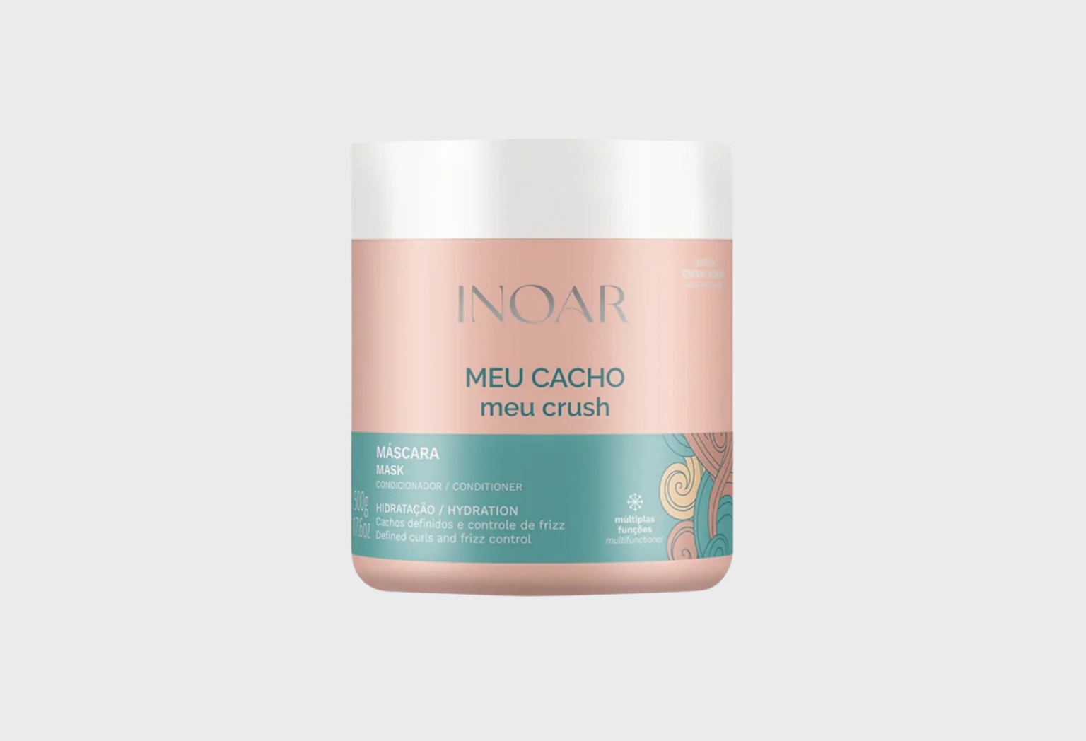 INOAR MY CURL MY CRUSH MULTI-FUNCTION MASK 500G
