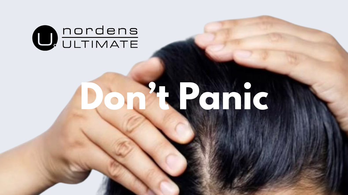 Norden's hair growth supplements STORM and GLOW