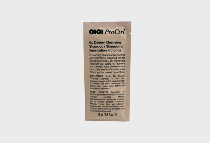 QIQI GO DEEPER SHAMPOO SACHET 15ML
