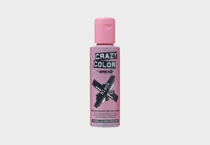 RENBOW CRAZY COLOR  BLACK 100ML